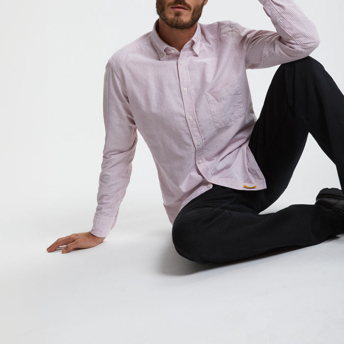 b.d. baggies Bradford Oxford striped shirt