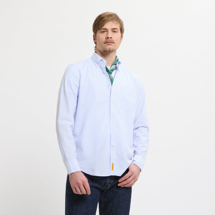 b.d. baggies Bradford striped long-sleeved shirt