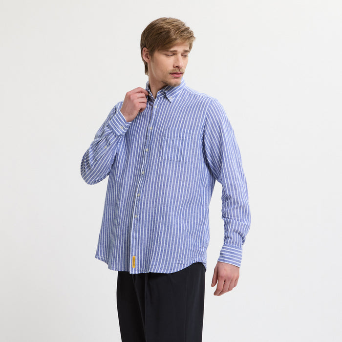 b.d. baggies Bradford striped long-sleeved shirt