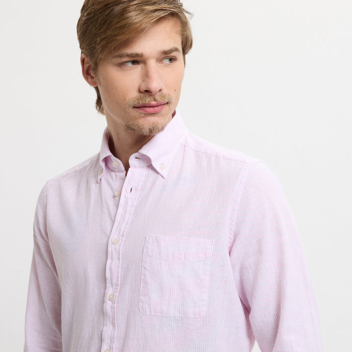 B.d. Baggies Bradford Striped Long-sleeved Shirt