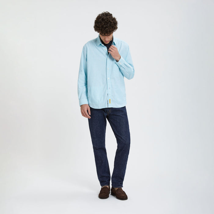 b.d. baggies Harlem Striped Overshirt
