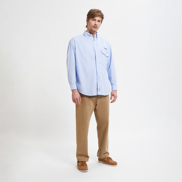 B.d. Baggies Mercer Oversized Shirt With Embroidery