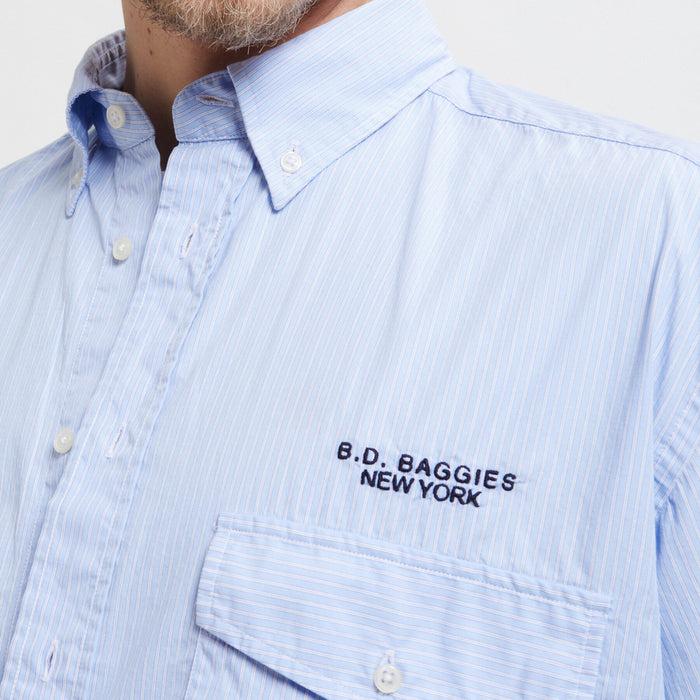 B.d. Baggies Mercer Oversized Shirt With Embroidery