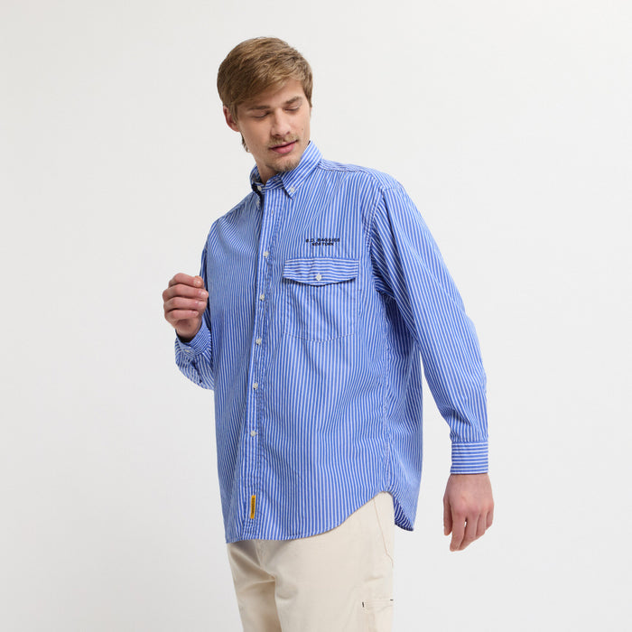 b.d. baggies Mercer Oversized Shirt With Embroidery