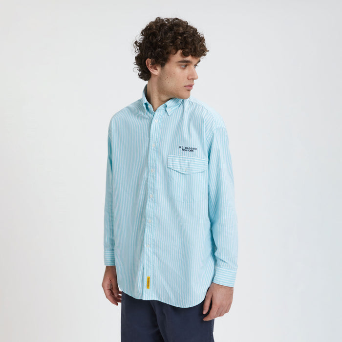 B.d. Baggies Mercer Oversized Shirt With Embroidery