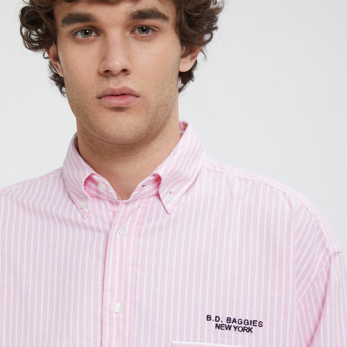 B.d. Baggies Mercer Oversized Shirt With Embroidery