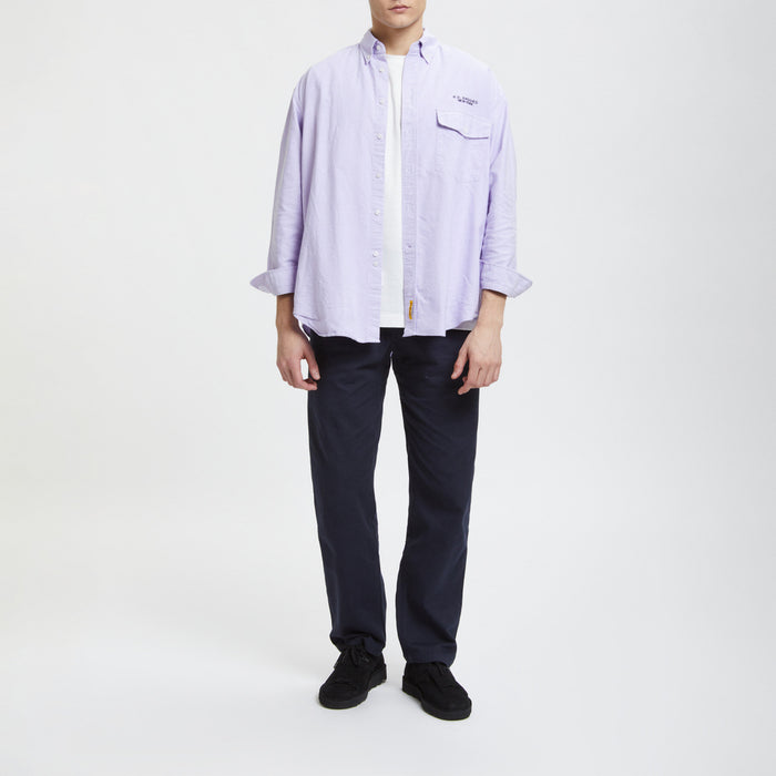 b.d. baggies Mercer Oversized Shirt with Embroidery