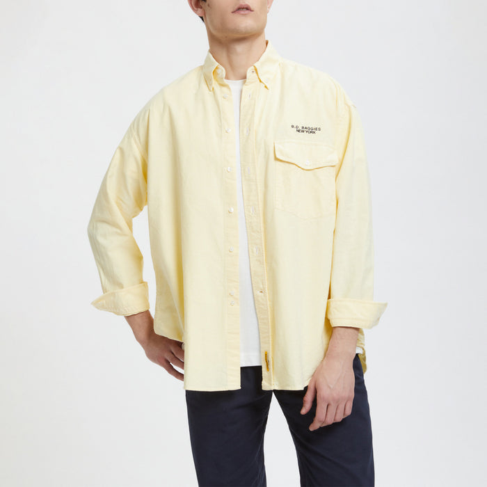 B.d. Baggies Mercer Oversized Shirt With Embroidery