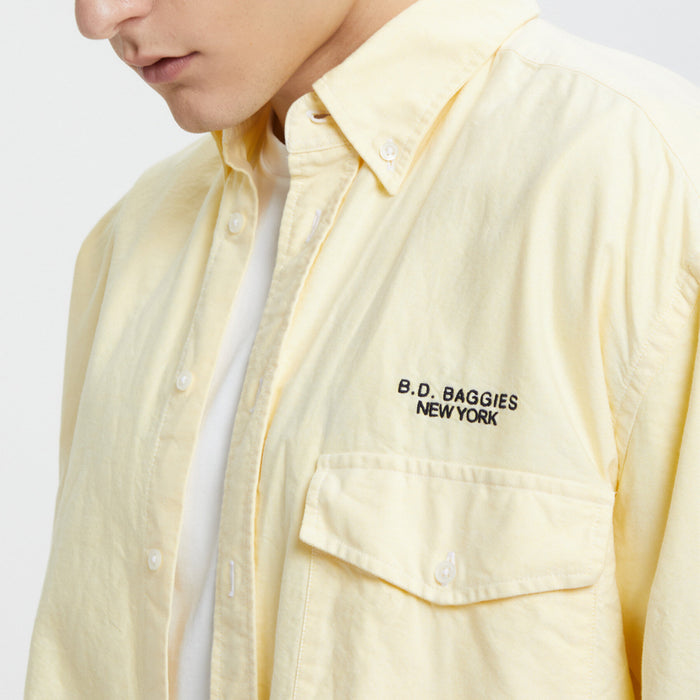 B.d. Baggies Mercer Oversized Shirt With Embroidery