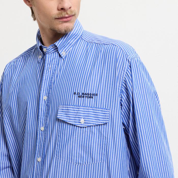 B.d. Baggies Mercer Oversized Shirt With Embroidery