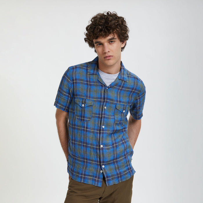 B.d. Baggies Miami Short-Sleeve Madras Shirt