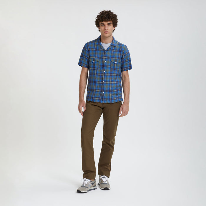 b.d. baggies Miami Short-Sleeve Madras Shirt