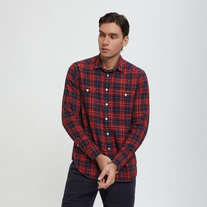 b.d. baggies Miramar Madras Shirt