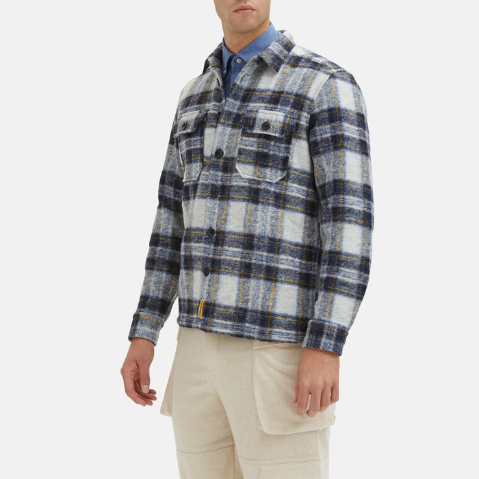 B.d. Baggies Overshirt With Madras Pattern