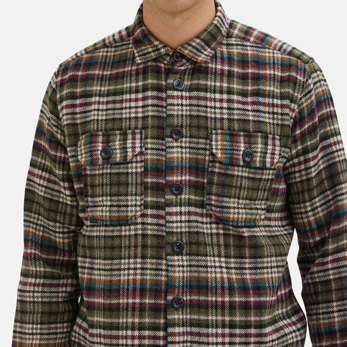 B.d. Baggies Overshirt With Madras Pattern