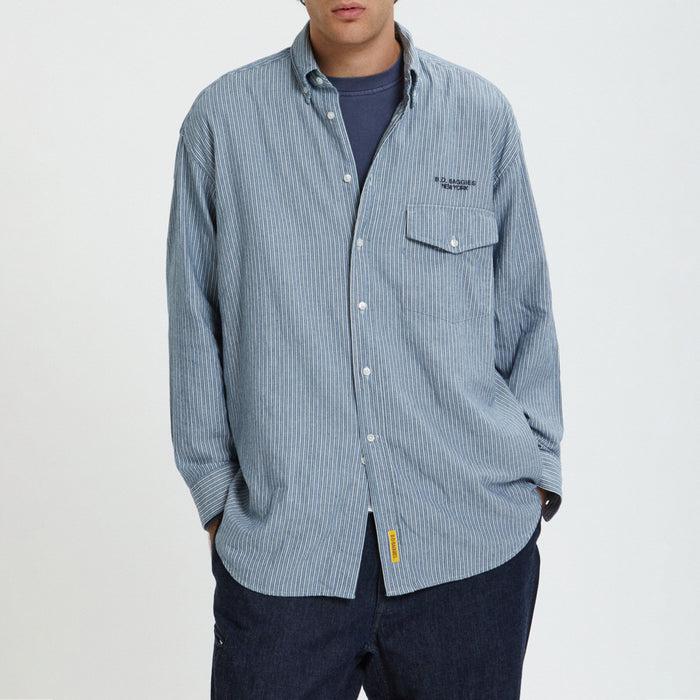 B.d. Baggies Oversize Shirt With Embroidered Logo