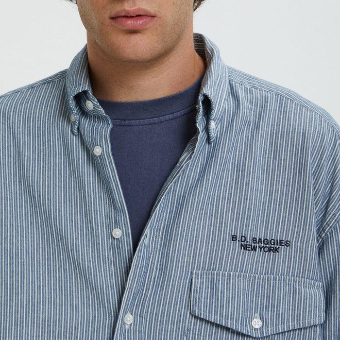 B.d. Baggies Oversize Shirt With Embroidered Logo