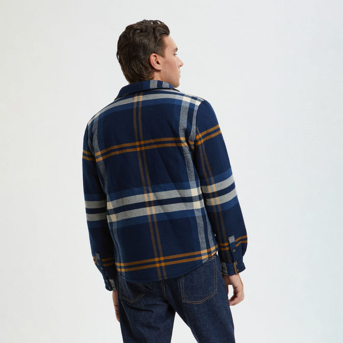 B.d. Baggies Sherpa Madras Overshirt