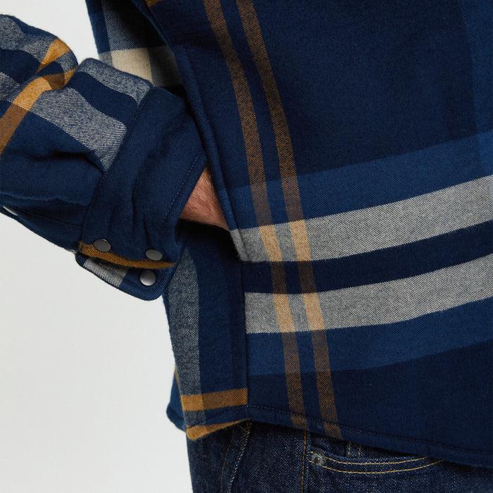 B.d. Baggies Sherpa Madras Overshirt