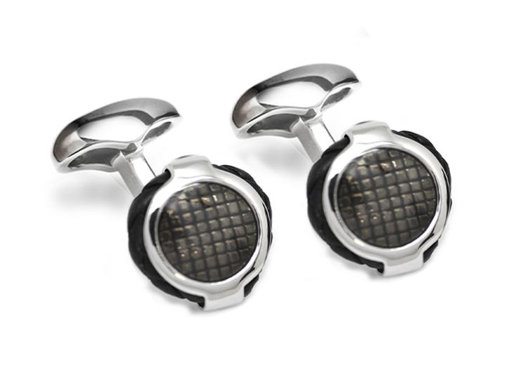 babette wasserman Boatyard Cufflinks Black