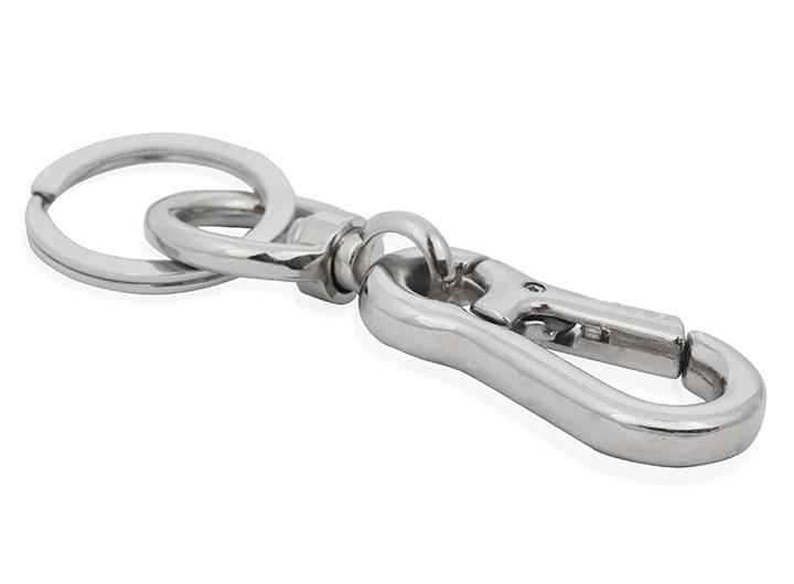 babette wasserman Boatyard Keyring Rhodium