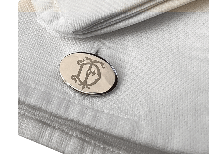 Babette Wasserman Classic Oval Cufflinks