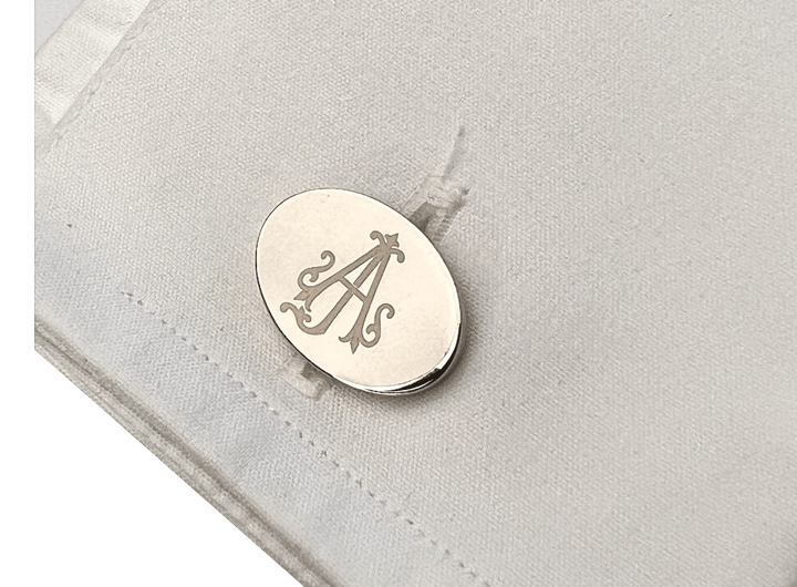 Babette Wasserman Classic Oval Cufflinks