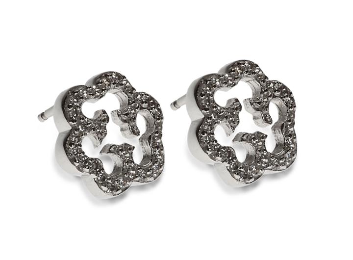 babette wasserman Cloud Earrings Silver