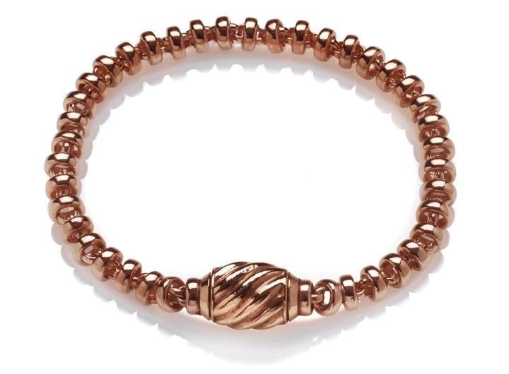 babette wasserman Cocoon Bracelet Rose Gold