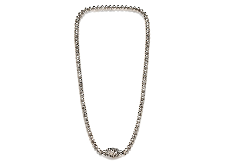 babette wasserman Cocoon Necklace Silver