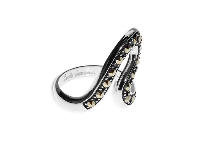 babette wasserman Curvy Ring Silver