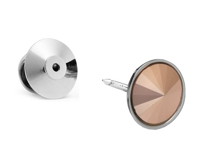 babette wasserman Galileo Pin Crystal Rose Gold