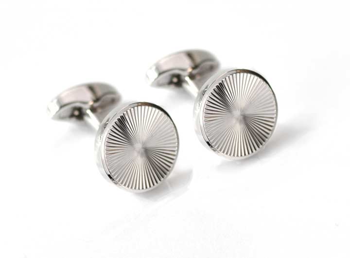 babette wasserman Gatsby Wheel Cufflinks