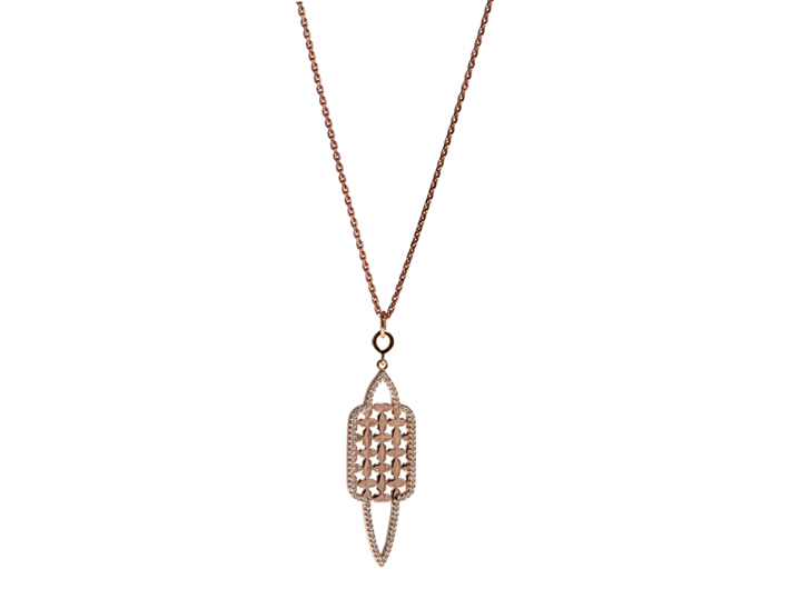 babette wasserman Istanbul Necklace Rose Gold