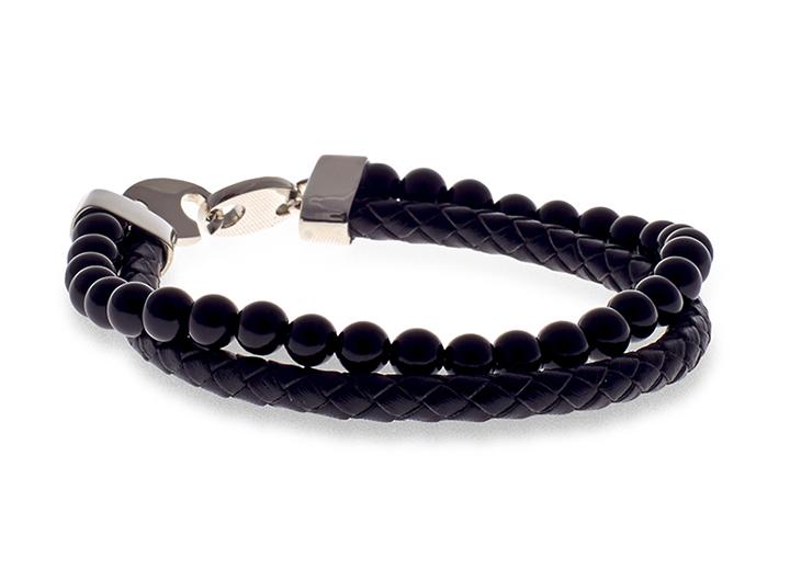 Babette Wasserman Link Mix Bracelet Onyx