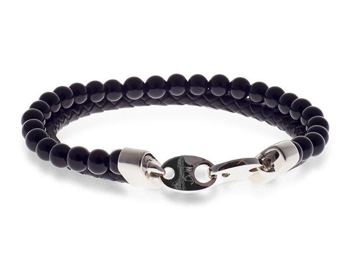 babette wasserman Link Mix Bracelet Onyx