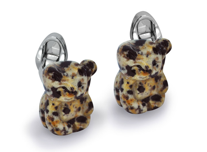 babette wasserman Lucky Cat Cufflinks