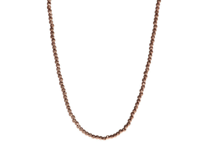 babette wasserman Moon Ball Necklace Rose Gold
