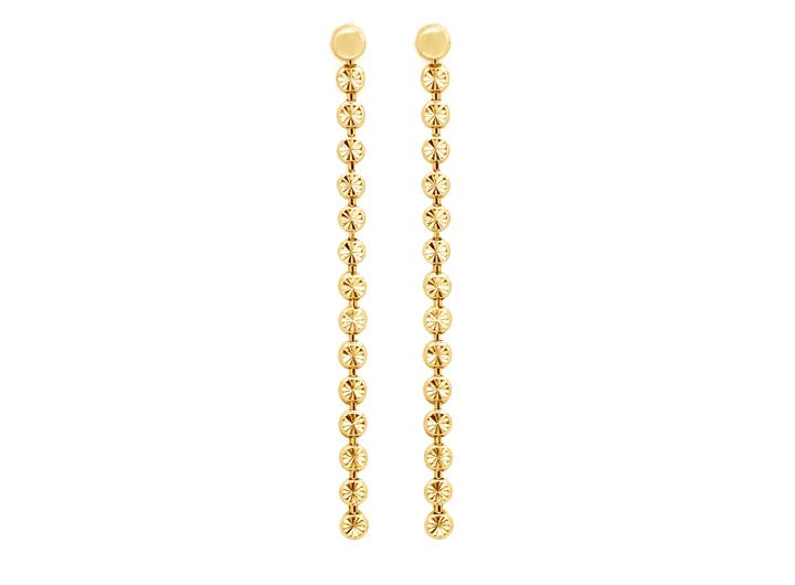 babette wasserman Moondust Drop Earrings Gold