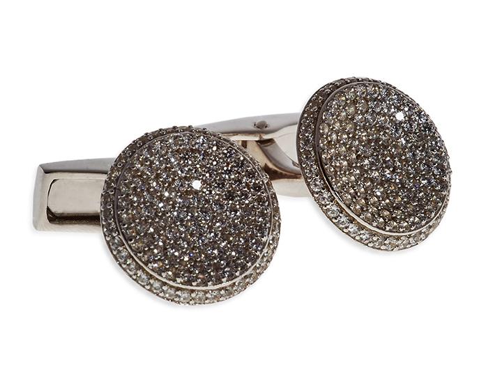 babette wasserman Puddle Cufflinks Silver
