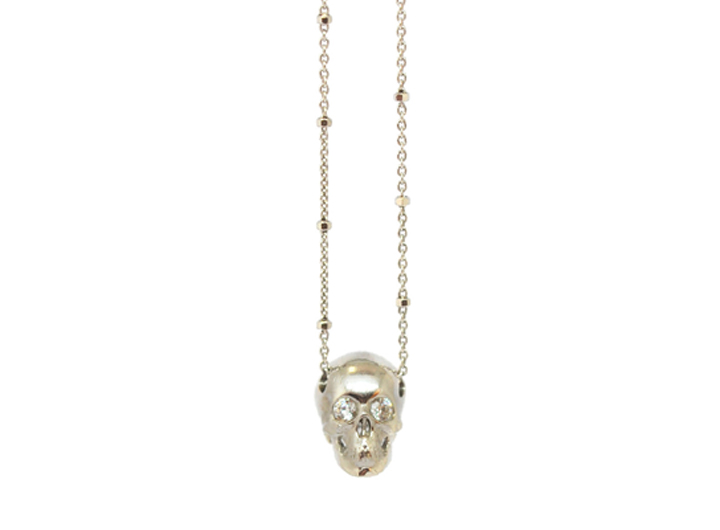 babette wasserman Skull Necklace Silver