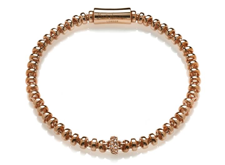 babette wasserman Small Cocoon Bracelet Rose Gold