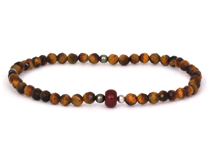 babette wasserman Island Compass Bracelet Tigers Eye