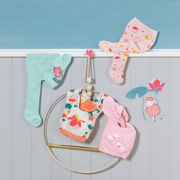 baby annabell Baby Annabell Tights (2 pack) 43cm