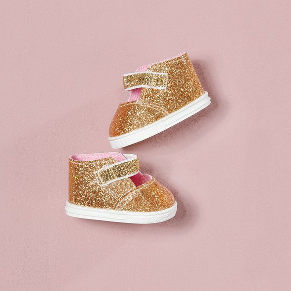 baby annabell Baby Annabell Shoes gold + insoles 43cm