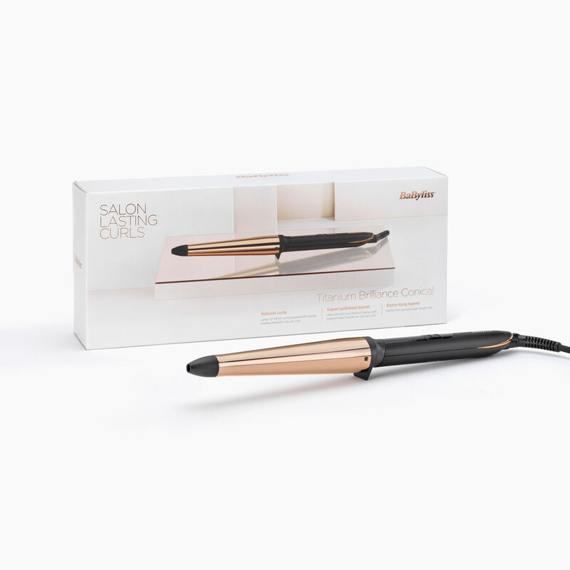 Babyliss BaByliss Titanium Brilliance Conical Wand