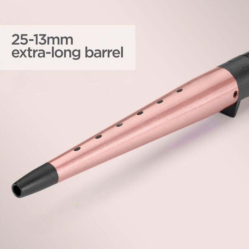 Babyliss Rose Quartz Conical Curling Wand