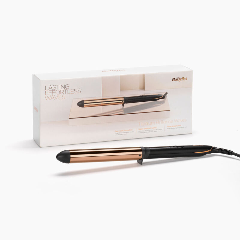 Babyliss Titanium Brilliance Waves Curling Wand