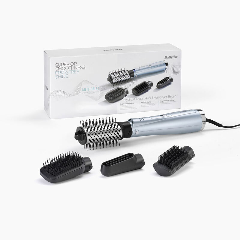 Babyliss Hydro-Fusion Anti-Frizz 4-in-1 Hair Dryer Brush