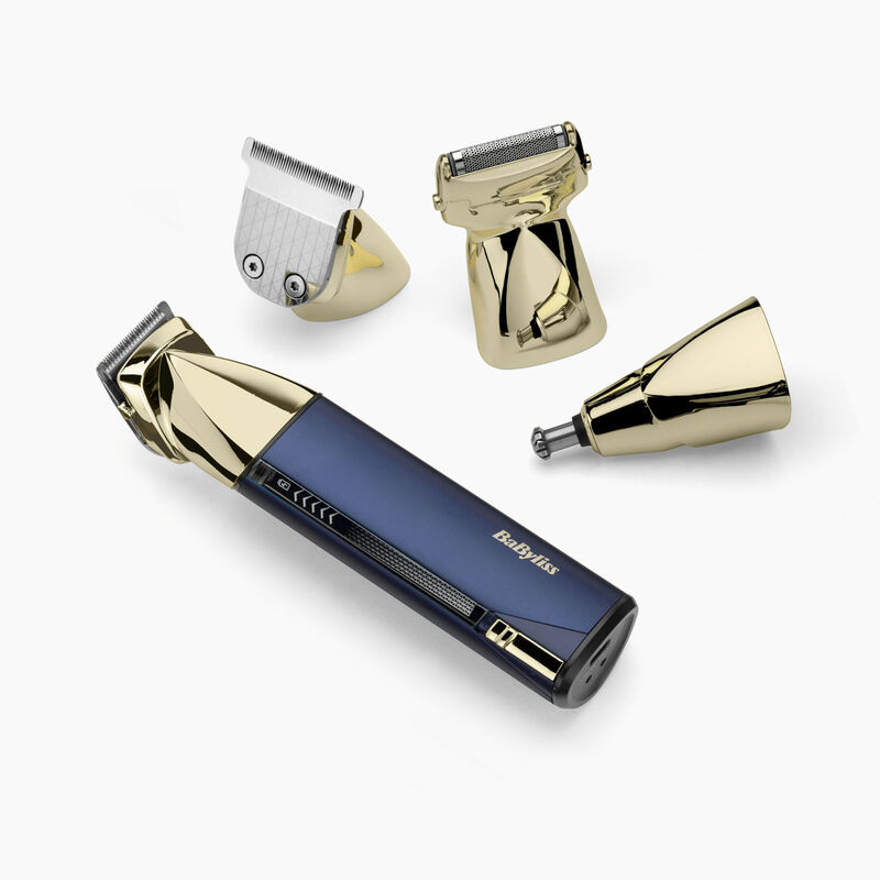 Babyliss Super-X Metal Series 15 In 1 Multi-Trimmer (Gold/Blue)